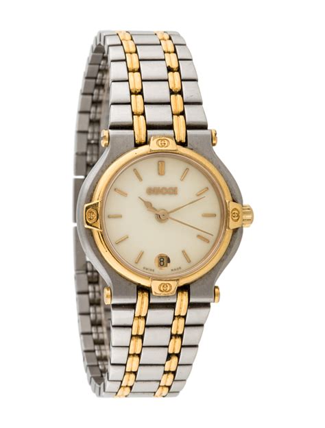 womens gucci watch 9000l|Gucci 9000l champagne dial.